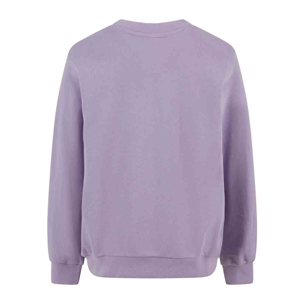 Urban Classics - Oversized Light Terry Crewneck Sweatshirt Kinder - Lila